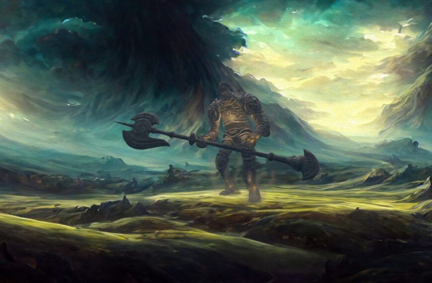 Golem – Free Download of an Elden Ring Wallpaper of a Golem in 4k - for mobile, desktop and tablet