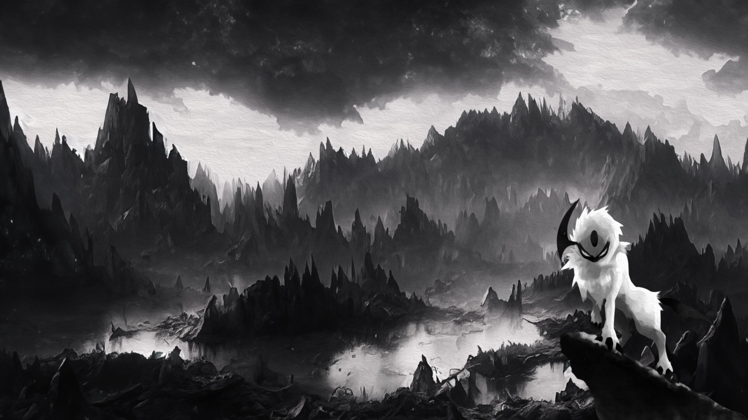 Absol - Free Download of a Pokémon Wallpaper of Absol in 4k - for mobile, desktop and tablet