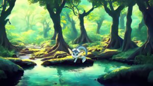 Aquali – fond d’écran Pokémon en 4K pour mobile et ordinateur