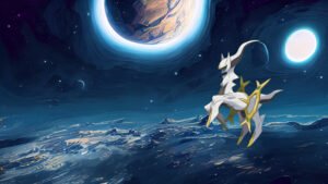 Arceus – fond d’écran Pokémon en 4K pour mobile et ordinateur