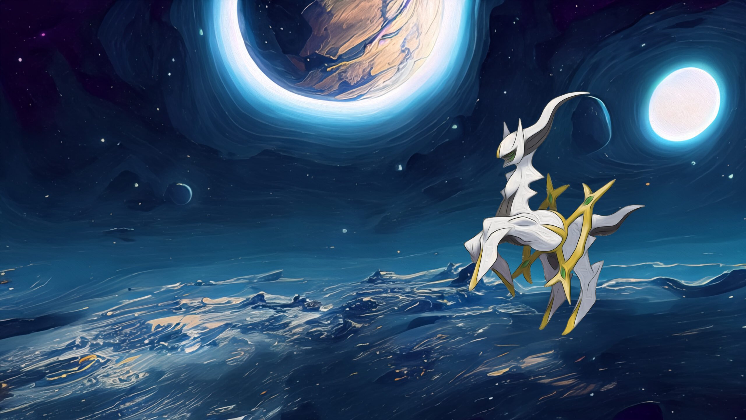 Arceus - Free Download of a Pokémon Wallpaper of Arceus in 4k - for mobile, desktop and tablet