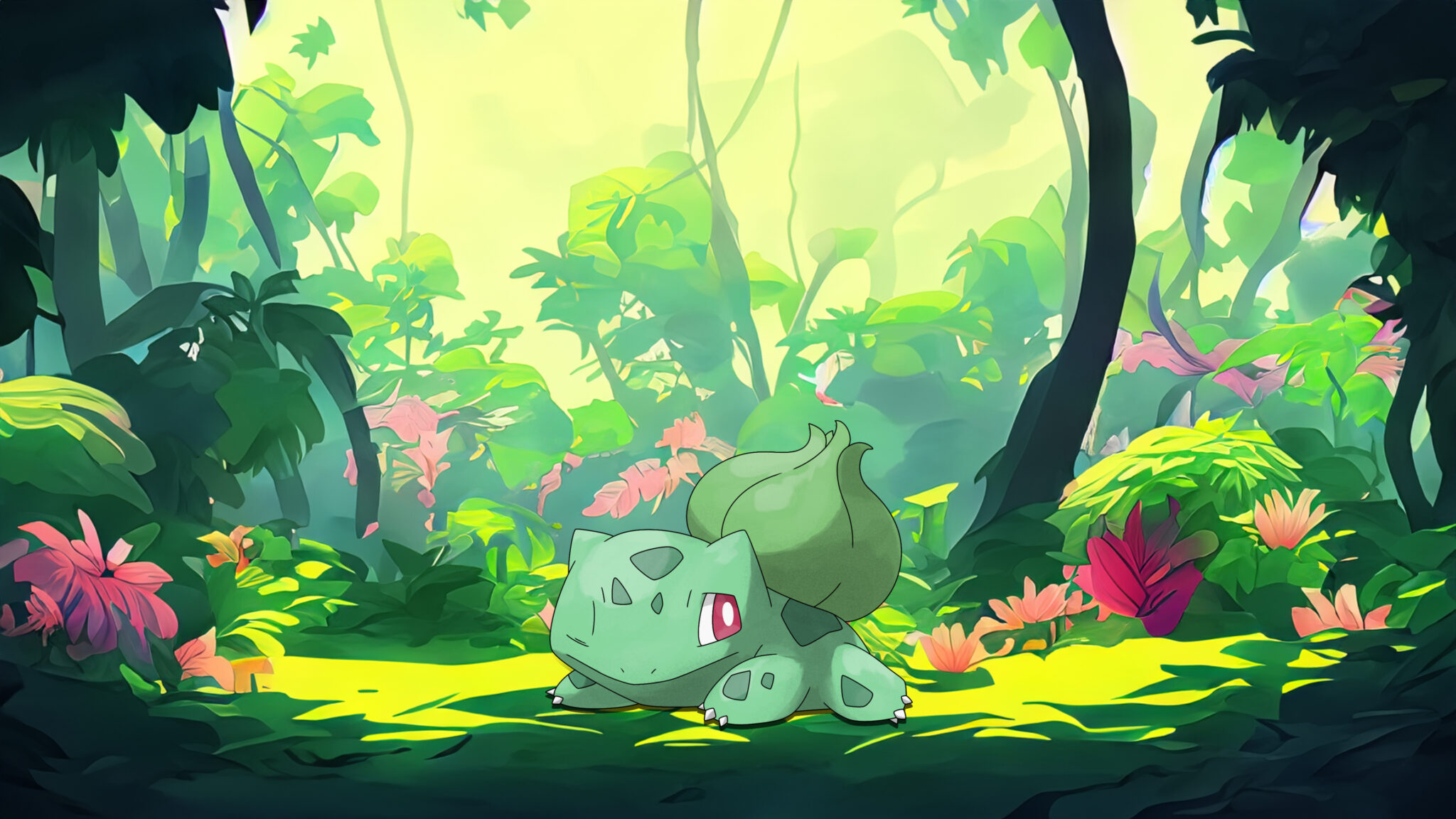 Bulbasaur - 4K Wallpaper Pokémon for mobile and desktop - Free download