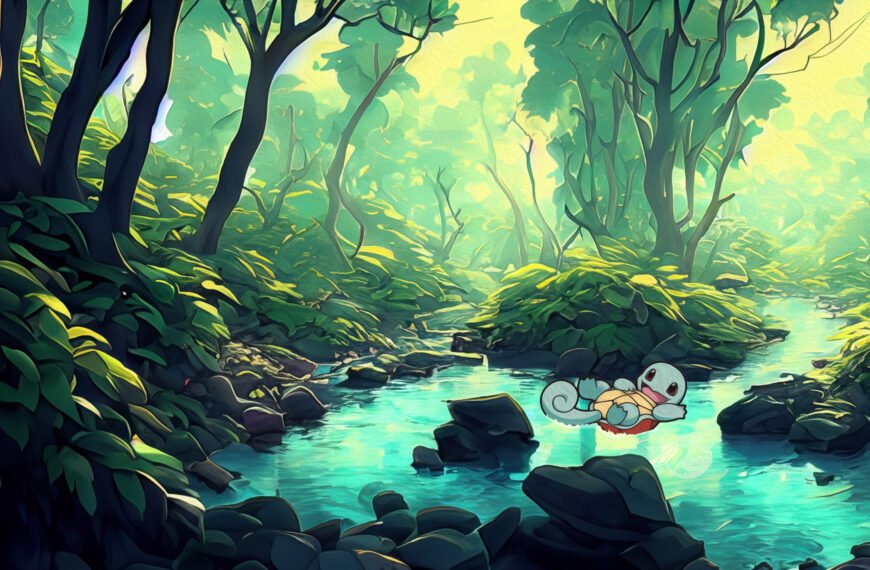 Carapuce – fond d’écran Pokémon en 4K pour mobile et ordinateur