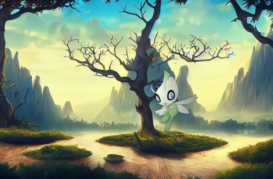 Celebi - fond d'écran Pokémon en 4K pour mobile et ordinateur