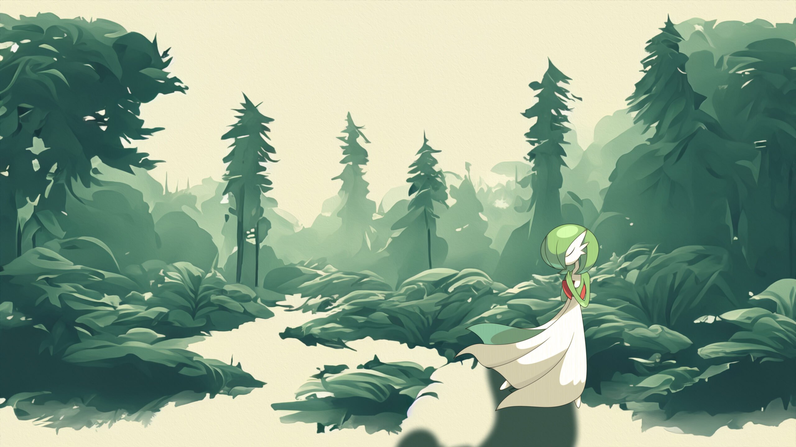 Gardevoir - Free Download of a Pokémon Wallpaper of Gardevoir in 4k - for mobile, desktop and tablet