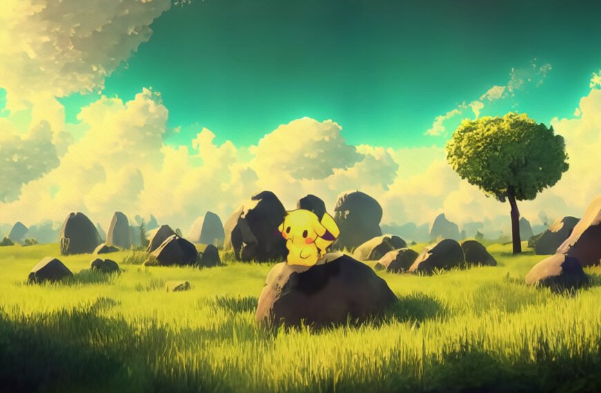 Pikachu sauvage – fond d’écran Pokémon en 4K pour mobile et ordinateur