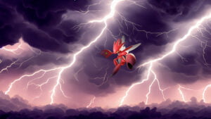 Scizor – Free Download of a Pokémon Wallpaper of Scizor in 4k - for mobile (Iphone and Android), desktop (PC and Mac) and tablet