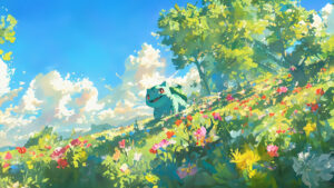 A 4K Bulbasaur Wallpaper to Brighten Up Your Screen Bulbasaur wallpaper 4k free gratuit free pokémon pc mobile