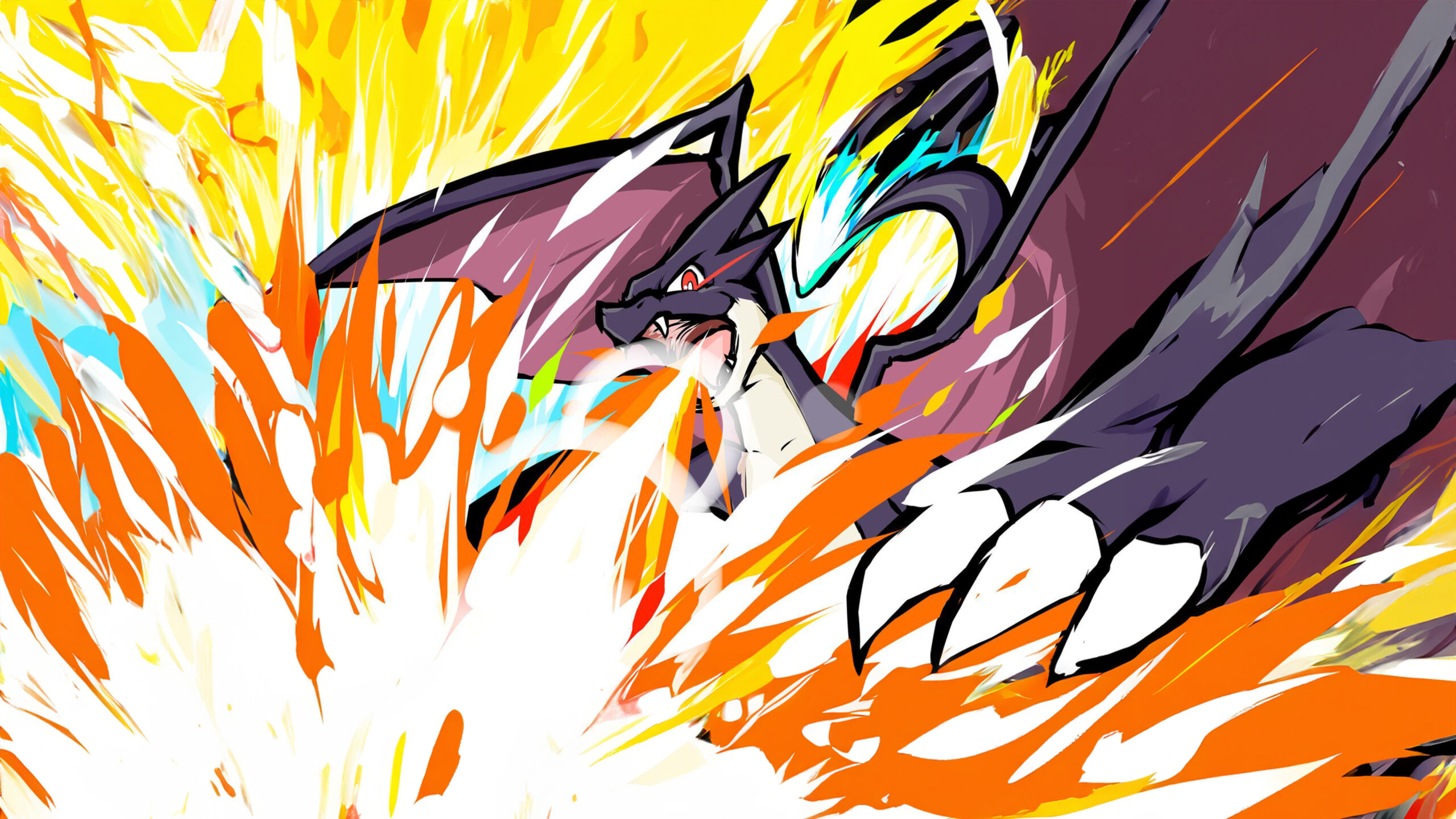 Charizard wallpaper 4k free gratuit pokémon pc mobile