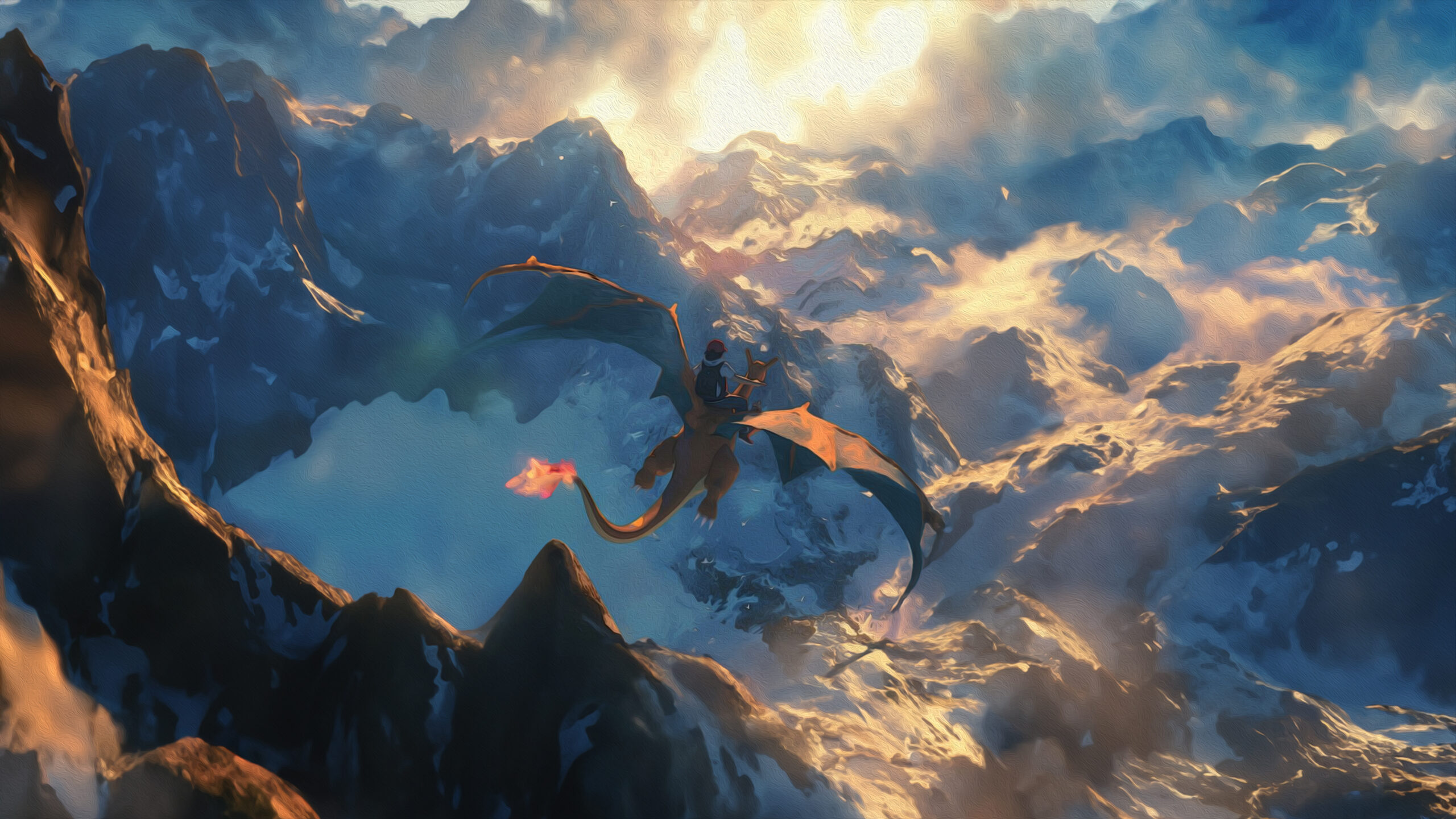 Charizard wallpaper 4k free gratuit free pokémon pc mobile