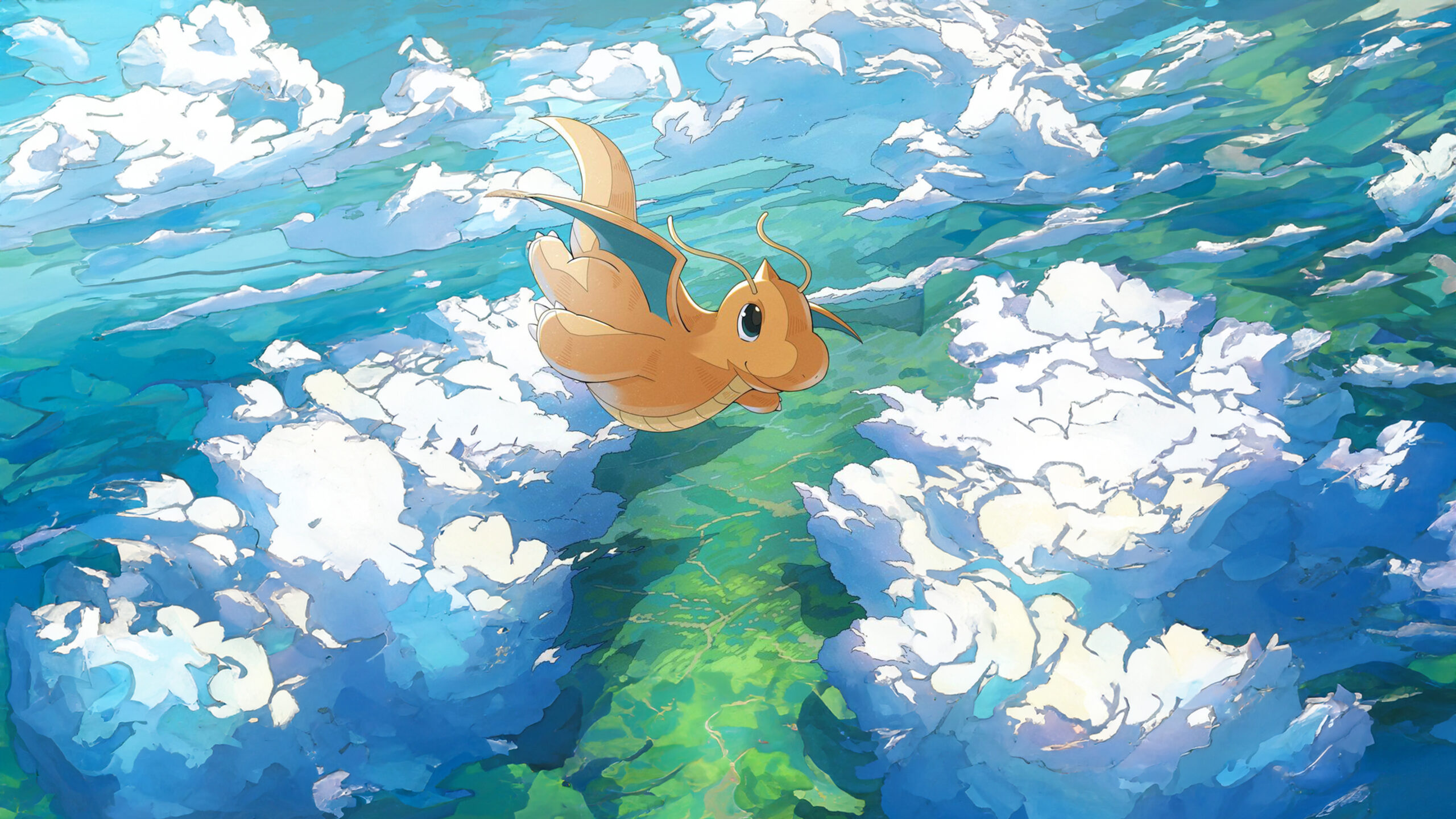 Dragonite wallpaper 4k free gratuit free pokémon pc mobile