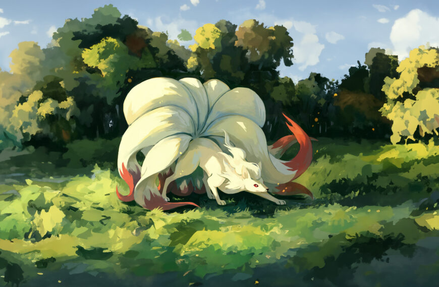 Fond d'écran Feunard Ninetales wallpaper 4k free gratuit pokémon pc mobile