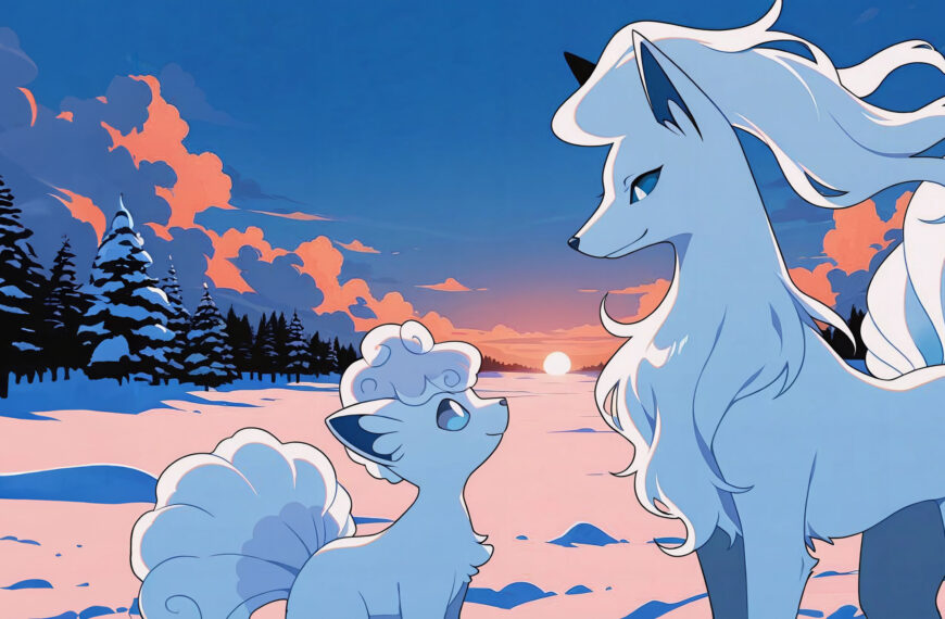 Alolan Vulpix & Alolan Ninetales wallpaper 4k free gratuit free pokémon pc mobile