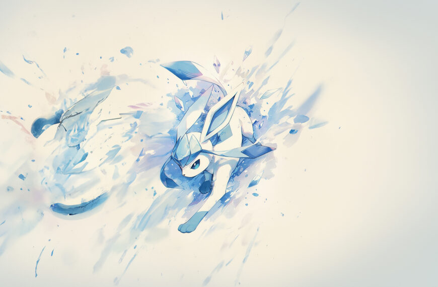 Glaceon wallpaper 4k free gratuit free pokémon pc mobile