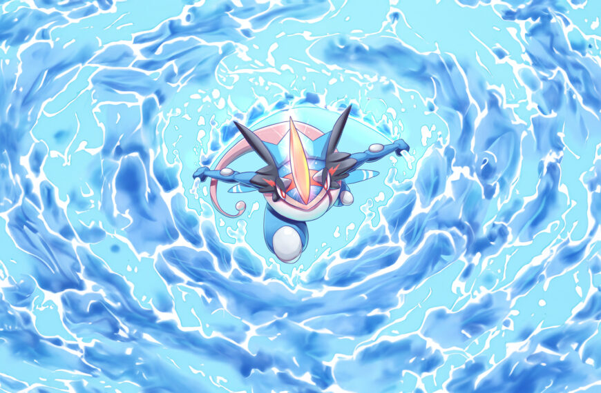 Fond d'écran Amphinobi Glaceon wallpaper 4k free gratuit pokémon pc mobile