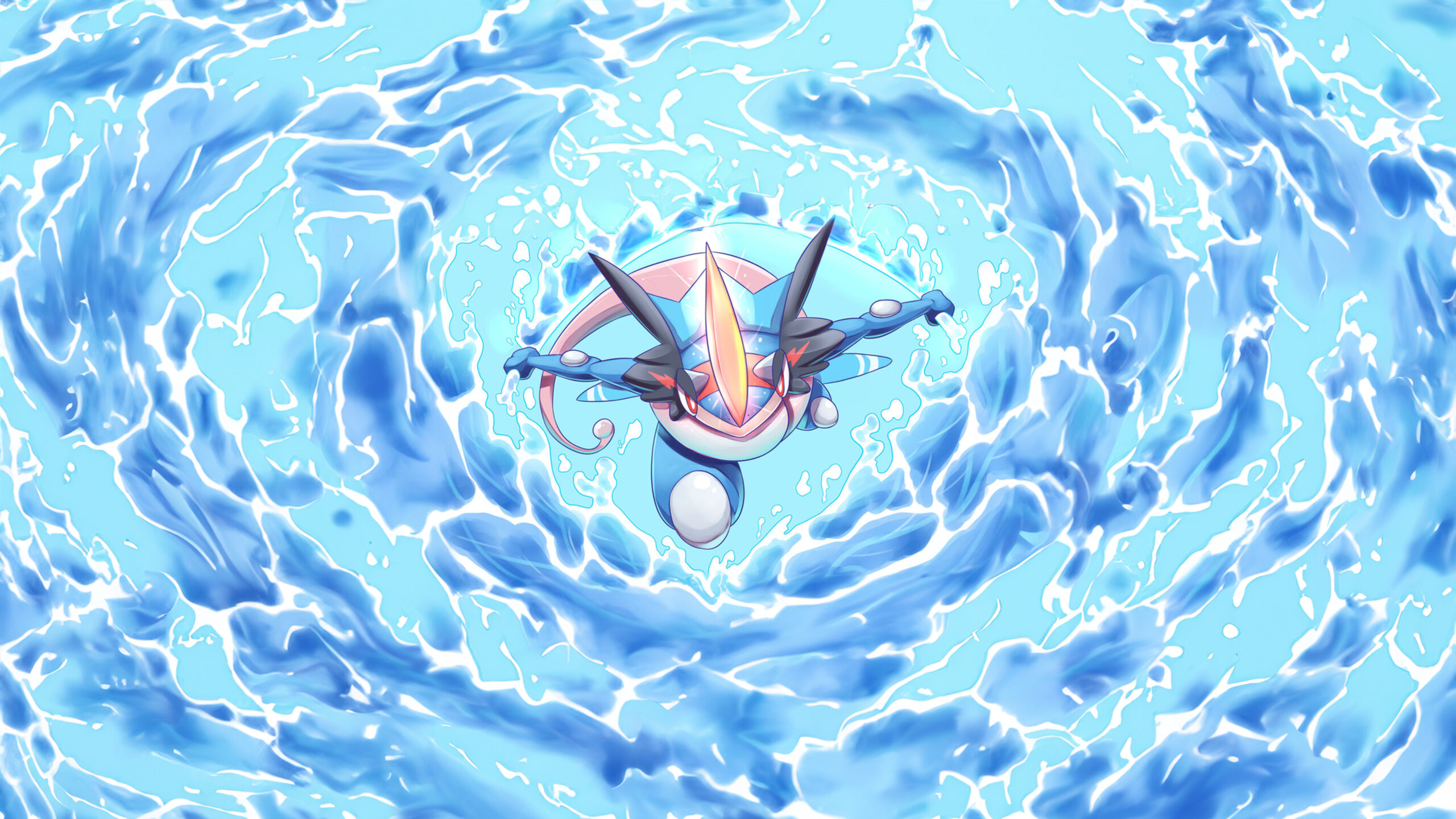 Fond d'écran Amphinobi Glaceon wallpaper 4k free gratuit pokémon pc mobile