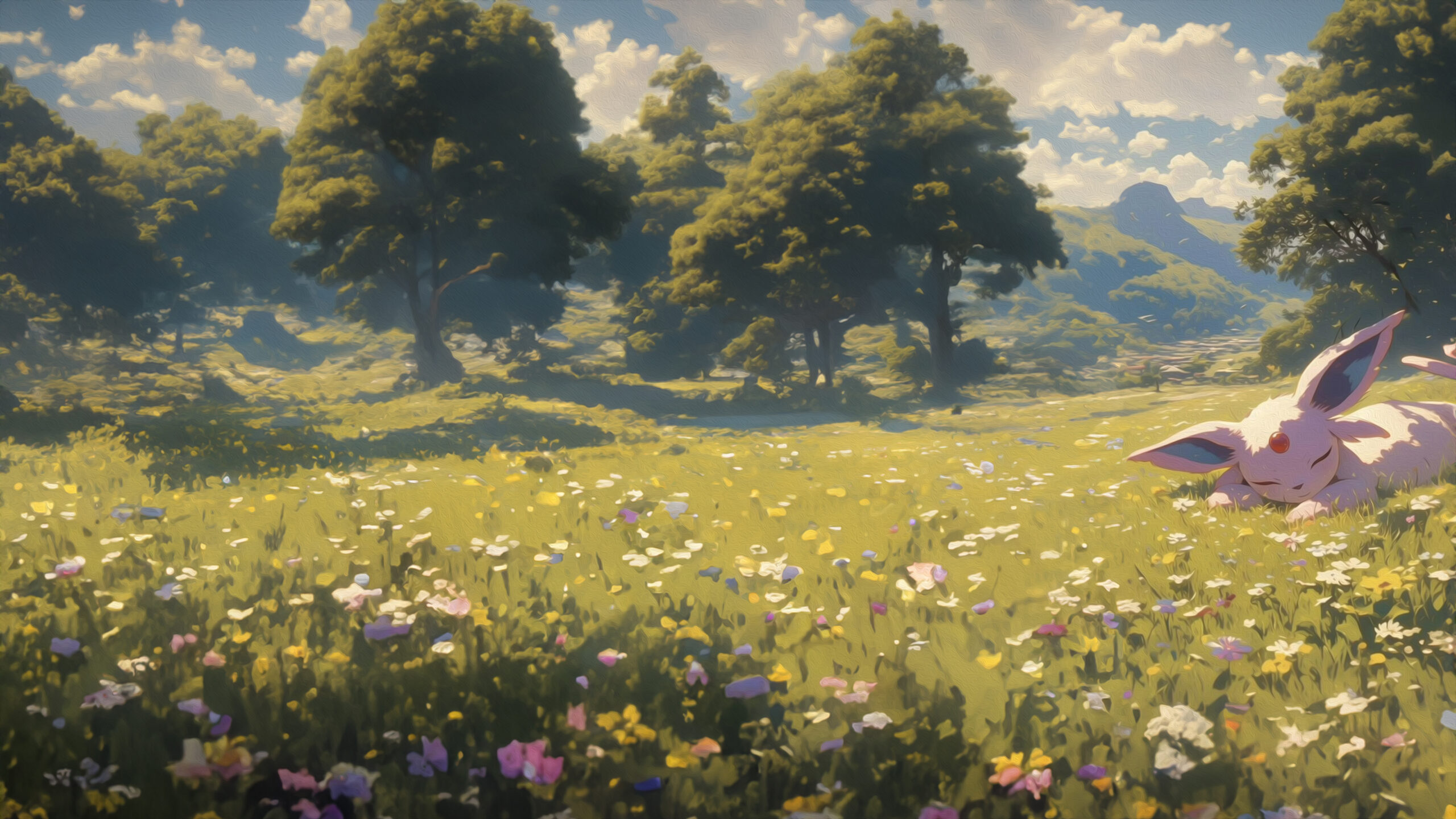 Espeon wallpaper 4k free gratuit free pokémon pc mobile