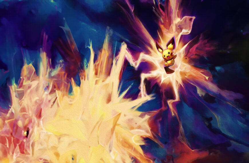 Fond d'écran Pichu wallpaper 4k free gratuit pokémon pc mobile