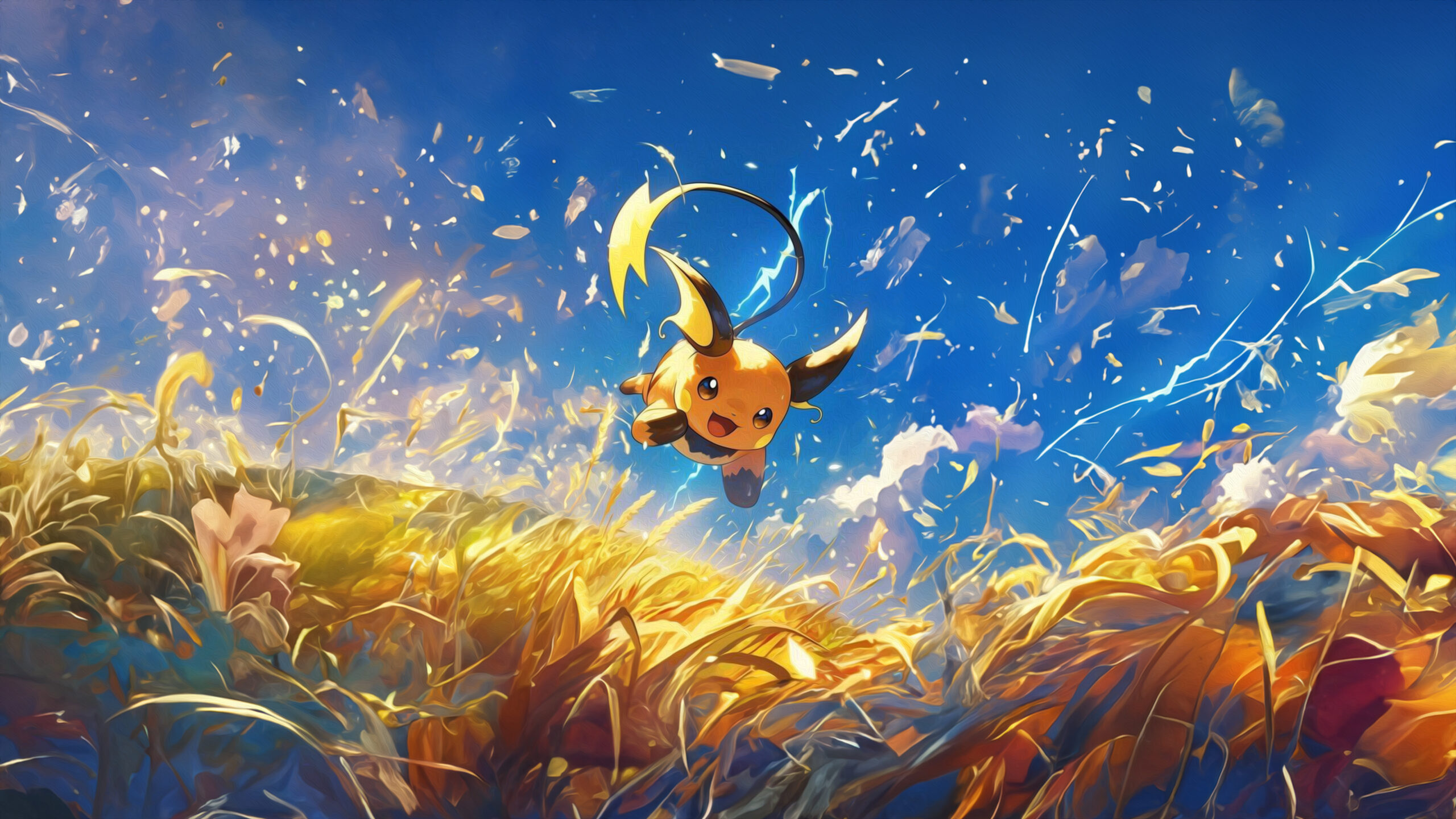 Raichu wallpaper 4k free gratuit free pokémon pc mobile
