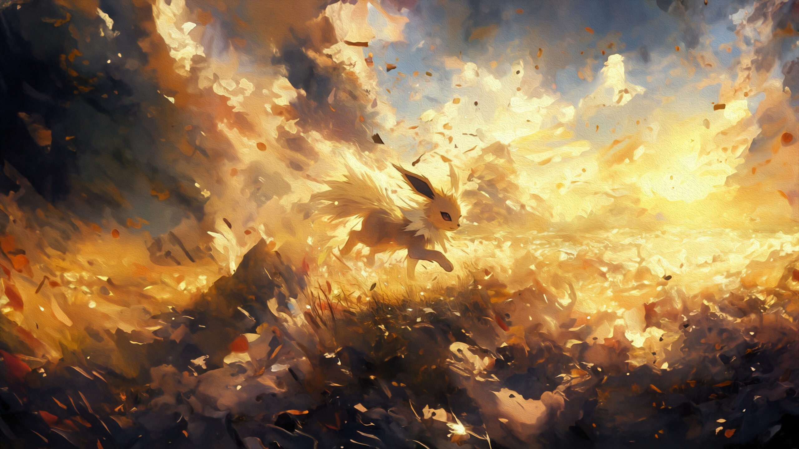 Jolteon wallpaper 4k free gratuit free pokémon pc mobile