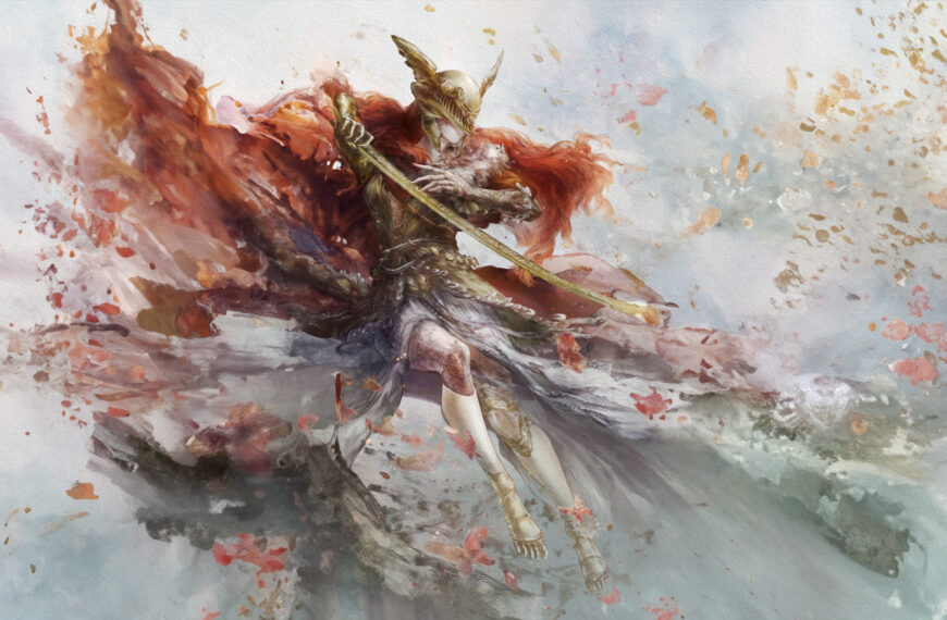 Malenia– Free Download of an Elden Ring Wallpaper of Malenia in 4k - for mobile, desktop and tablet