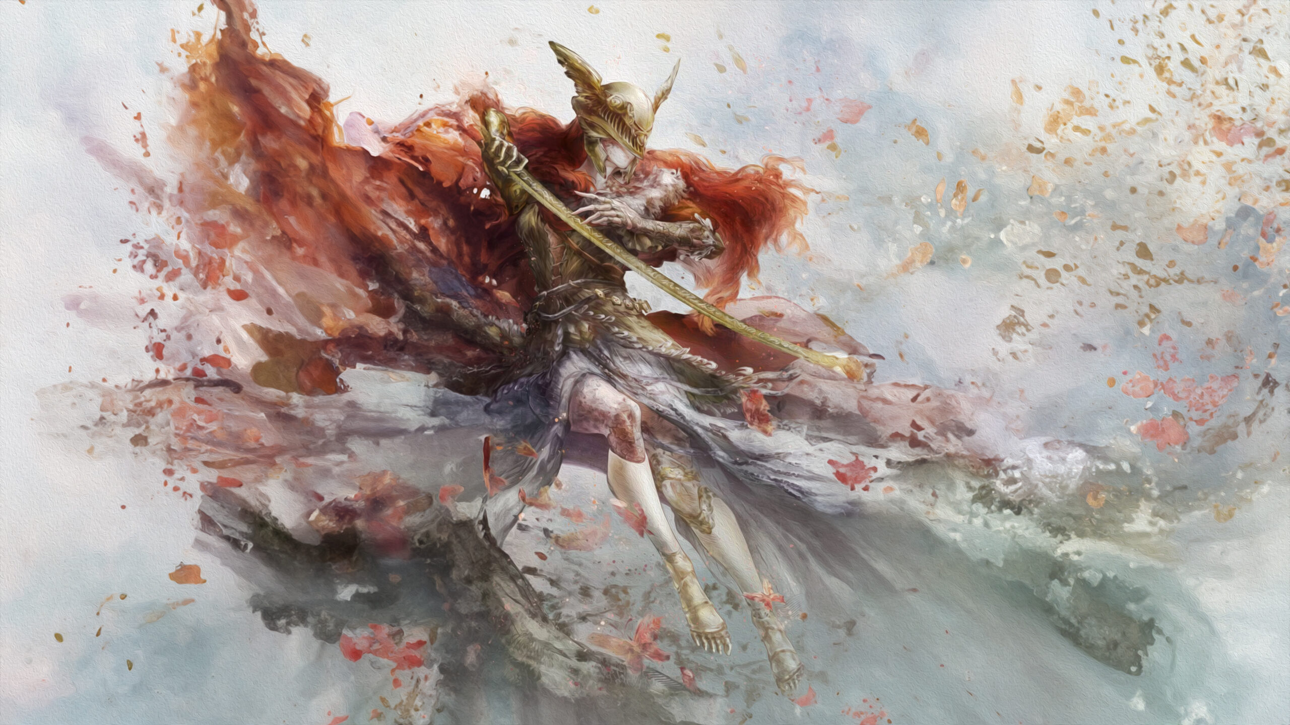 Malenia– Free Download of an Elden Ring Wallpaper of Malenia in 4k - for mobile, desktop and tablet